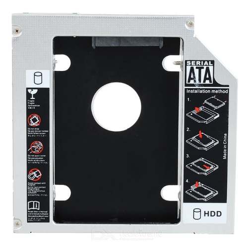 Adaptador Caddy para Segundo HD ou SSD 9