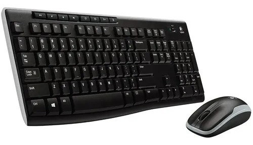 Kit Teclado E Mouse Logitech Wireless  Mk270