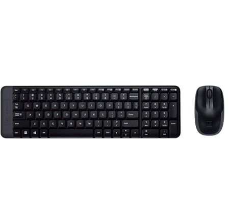 Kit Teclado E Mouse Sem Fio Wireless Mk220 Logitech